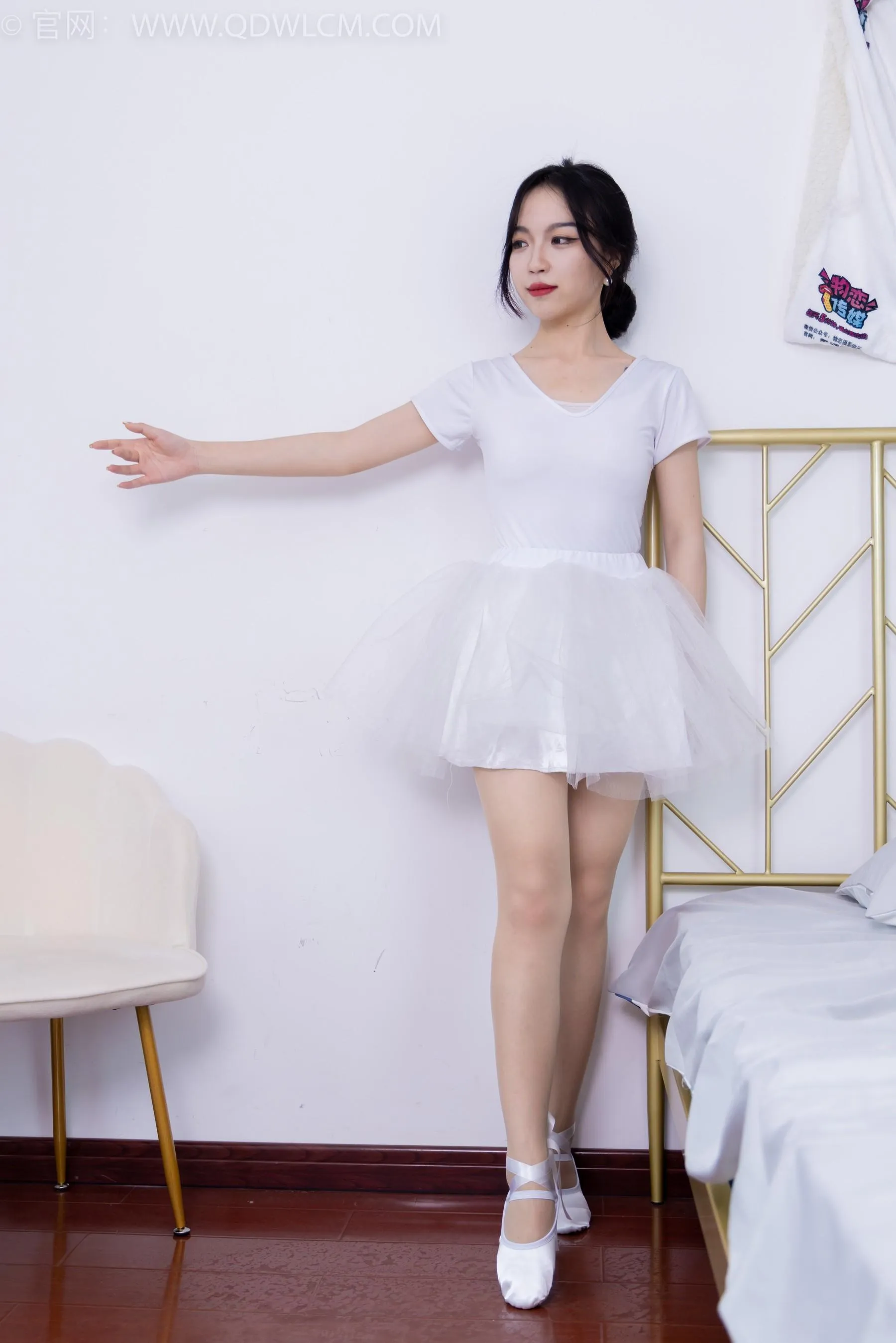 物恋传媒 NO.1588 莎莎-芭蕾小天鹅 [161P]插图6